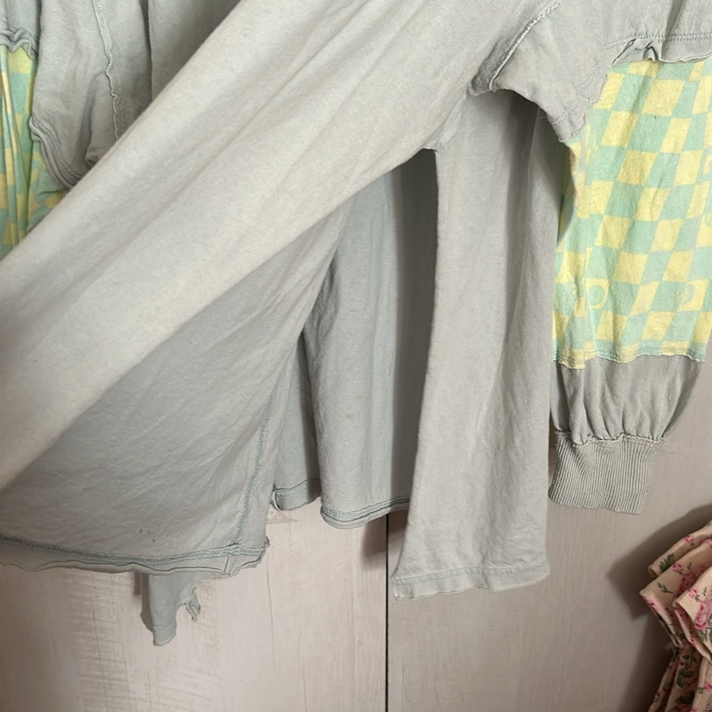 Free People Finish Line Twofer Oversized long sleeve shirt - Picture 8 of 8